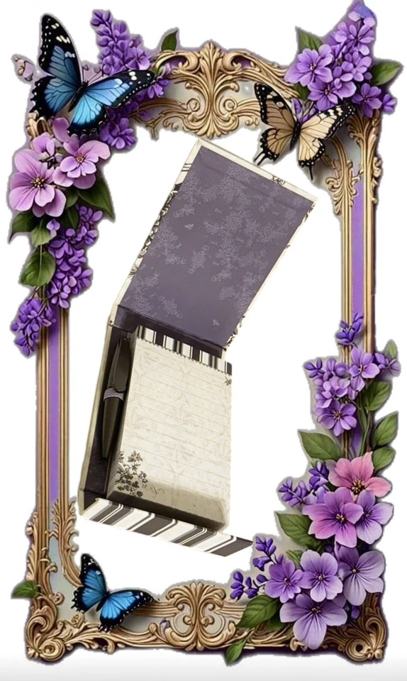 15 LANG French Belle Maison List Pads & Pens Executive Office Decor Cute LOT VTG - Image 3 of 4