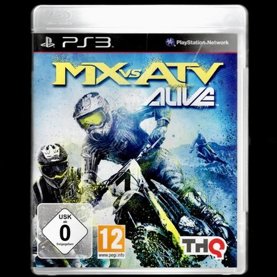 MX vs. ATV Alive PS3 Spiel RennSport Racing Motorrad Sony PlayStation3 Game PAL