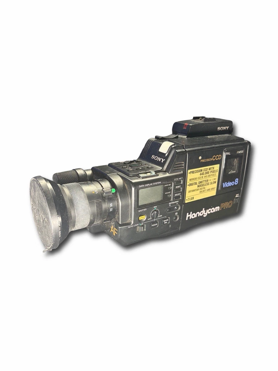 Videocámara Sony CCD-V90E Handycam PRO Video8 probada