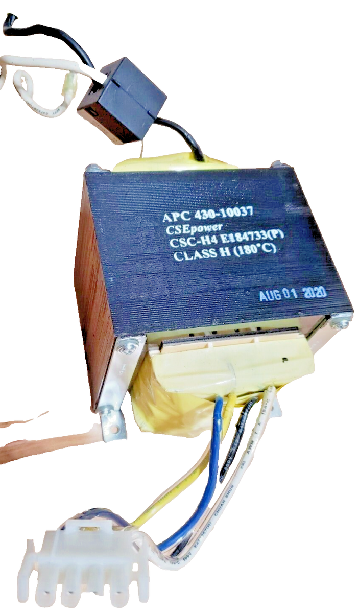 IRS APC Transformer 430-10037 Class H, CSC-H4, E184733(P