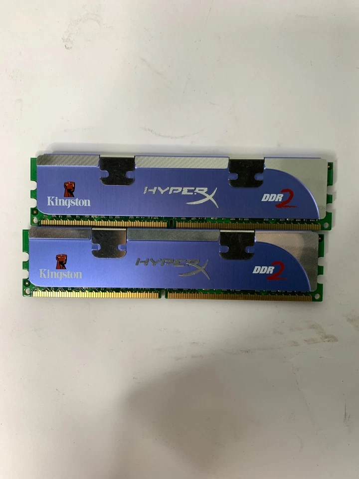 (2x2GB) 4GB DDR2-1066 DIMM Kingston HyperX KHX8500D2K2/4G Memory RAM - Image 3 of 4