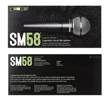 NEW SM58S Dynamic Vocal Microphone With On/Off Switch US FAST SHIPPING