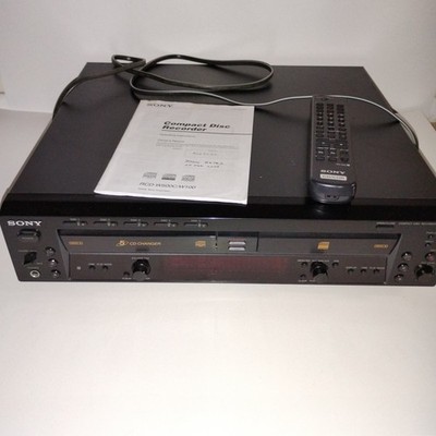 ソニー SONY RCD-W500C Sony RCD-W500C CD Changer and Recorder AS IS | eBay