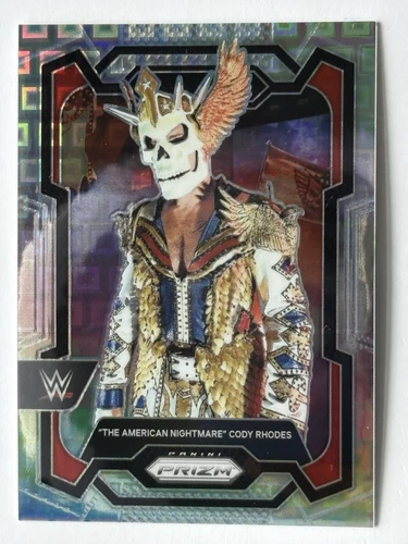 2024 Panini Prizm WWE Cody Rhodes 56/199 Silver Pandora Premium #132 Nightmare!
