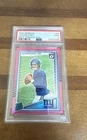 2025 Panini Donruss - Rated Rookie Jaxson Dart #400 Optic Preview Pink Prizm...