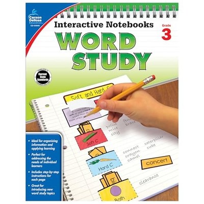 Interactive Notebooks Word Study, G..., Carson-Dellosa 