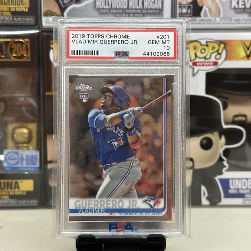 PSA 10 2019 Topps Chrome - Rookie Vladimir Guerrero Jr. #201 (RC)