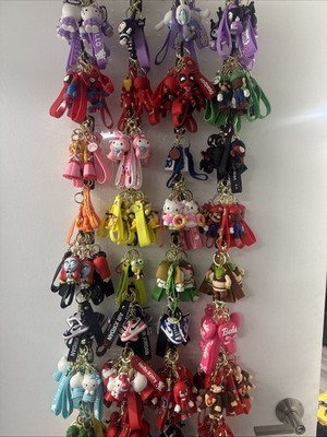 Lot 10 3D Keychain Figure lot of 10pcs collection 10 Different Styles