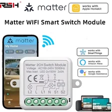 WiFi Smart Switch Module Neutral Wire Required Smart Home DIY Light Breaker Work