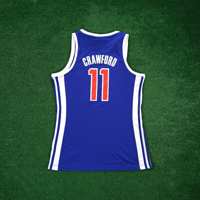 Jamal Crawford Adidas Los Angeles Clippers Official Away Blue