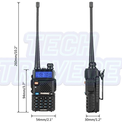 Baofeng UV-5R Dual Band Two Way Ham Radio Walkie Talkie Legal Version Hot Sale - Zdjęcie 5 z 10