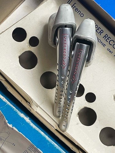 Campagnolo LEVE SUPER RECORD brake levers leve freno nuove NEW NOS (NO CALIPER) - Imagen 10 de 24