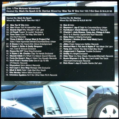 CORNERSTONE MIXTAPE #85 JULY 2006 2X CD MIXED PROMO MARK DA SPARK, DR. DARRIUS - Picture 2 of 5
