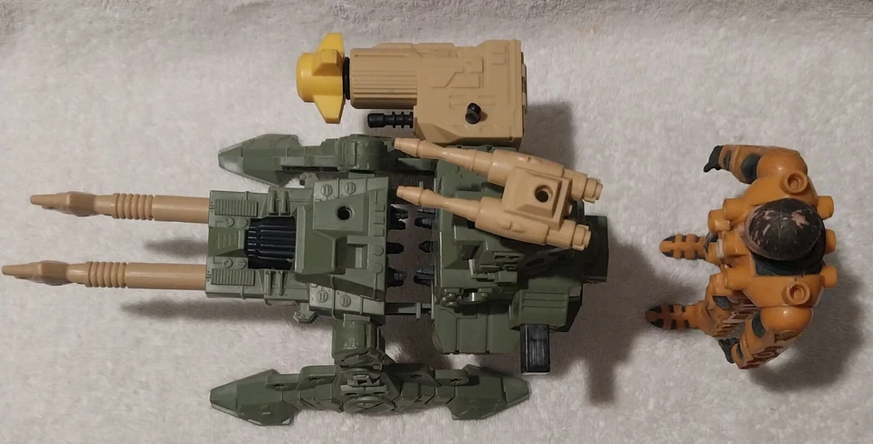 Figura Centuriones Amarillos Jake Rockwell + Detonador (incompleto) De Colección Foto 4 de 4