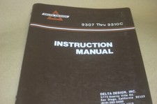 Delta design 9307-9310 HI-LO Programmer Operating Technical Manual