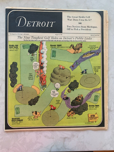 Detroit (Free Press) Magazin, 13. August 1972