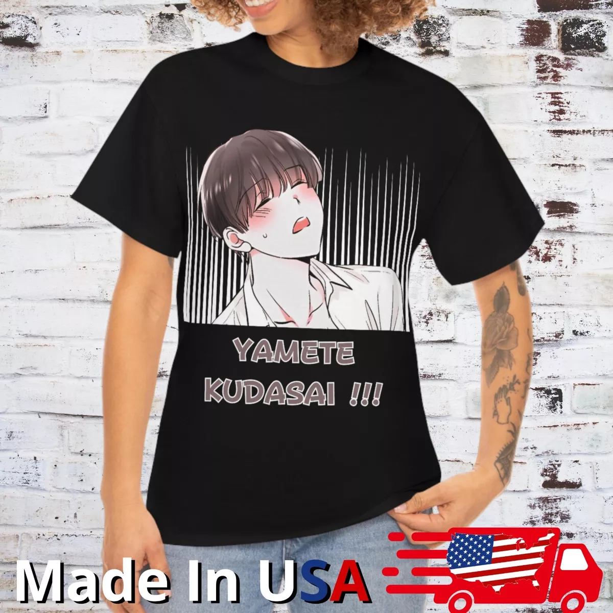 Yamete kudasai anime t-shirt - Sex - Pin