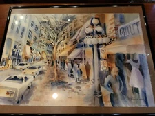 Original Joyce Kamikura Watercolor