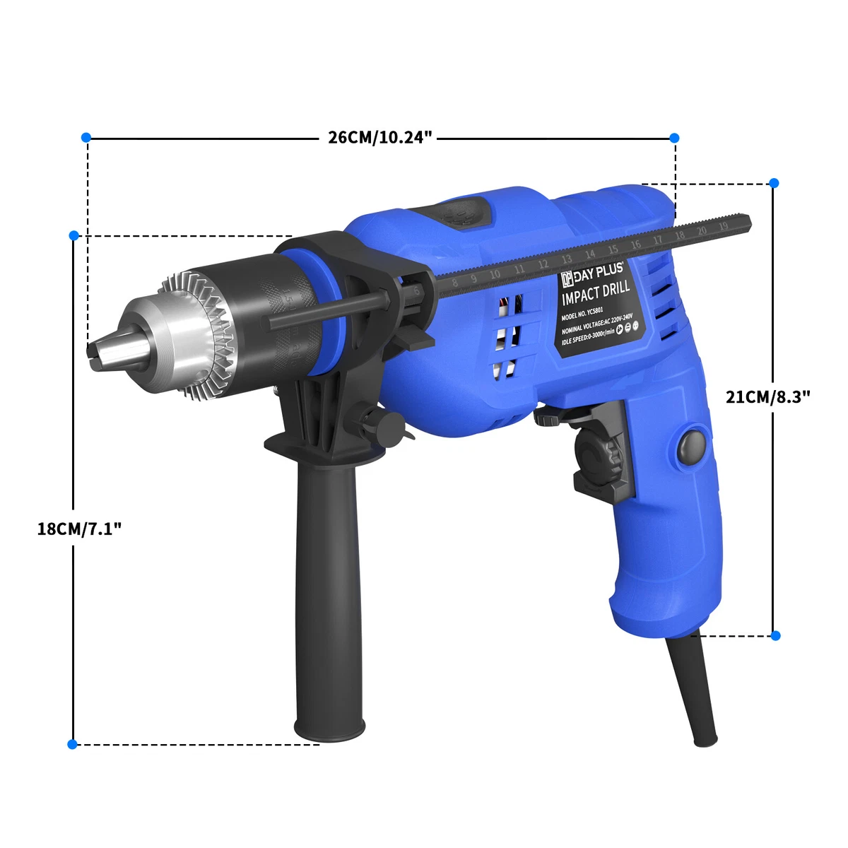 Ryobi 1200w corded hammer drill new arrivals