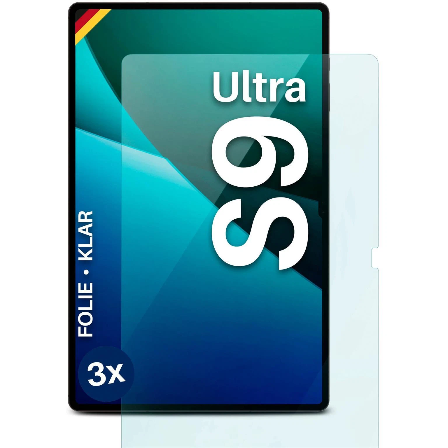 3x Screen Protector For Samsung Galaxy Tab S9 Ultra Screen Protector Flexible No Glass