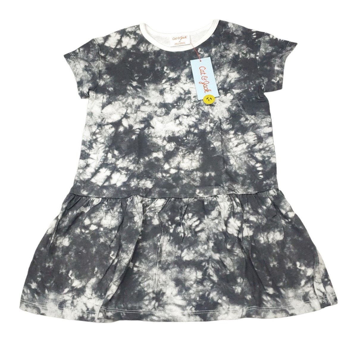 black tie dye t shirt dress Black Bleach Tie Dye T Shirt Dress 102 Apparel