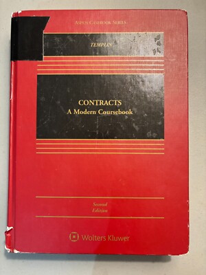 Contracts: A Modern Coursebook (Aspen Casebook) 2nd Edition 