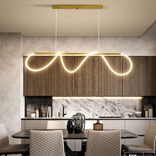 Modern LED Pendant Kitchen Island Light Ceiling Fixture Dining Room Hanging Lamp