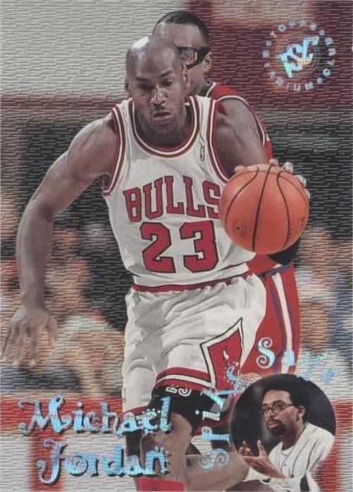 1995-96 Topps Stadium Club - Spike Lee/Michael Jordan #SS1 for