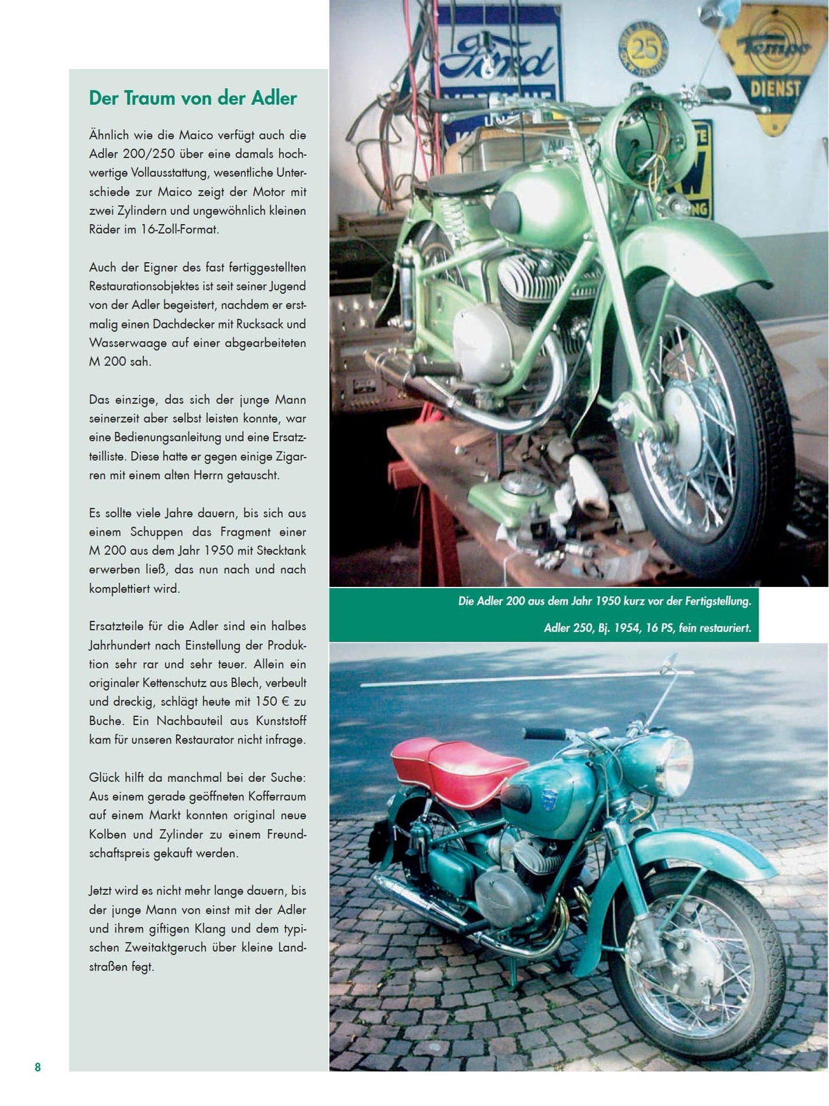 Thumbnail - Freiheit Auf Zwei Rädern - Motorräder Der 50er - 80er Jahre Werner