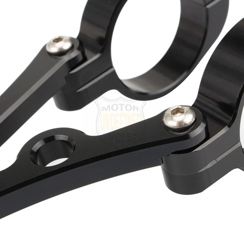 For 50mm-54mm Fork Tubes Headlight Mount Bracket Fork Head Lamp Holder Alloy Set - Picture 8 of 11