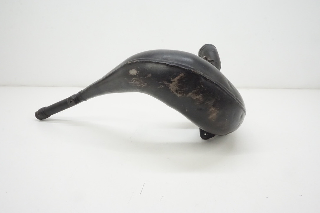 YZ250 Exhaust Header Pipe OEM Expansion Chamber Black Yamaha YZ 250