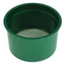 6" Green Mini Stackable Sifting Classifier   40 Holes for Fine Gold Recovery