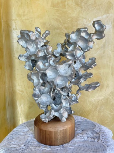 Sculpture Métal - "Cerf Fondu" - Art Métal Eclectique - Photo 6 sur 6