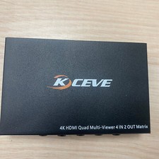 HDMI-compatible 4x2 Multi-screen Seamless Splitter Set 4K 30Hz 4-Input 2-Output