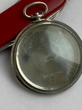 DOXA POCKET WATCH PARTS NICKEL CHROMIUM CASE 50 MM ANCRE SWISS MADE