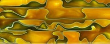 Tuscan Sun BTW122PBL Acrylic 1 pc Pen/Reel/Razor Blank 1"sq x 6"