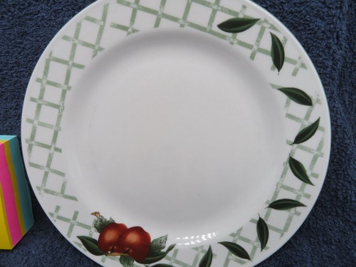 WSP Cades Creek Stoneware Salad Plate Apples & Green Leaves 7-3/4" - Picture 5 of 17