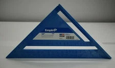 Empire Level 12" Blue Polycast Rafter Square USA Made Board Foot Conversion