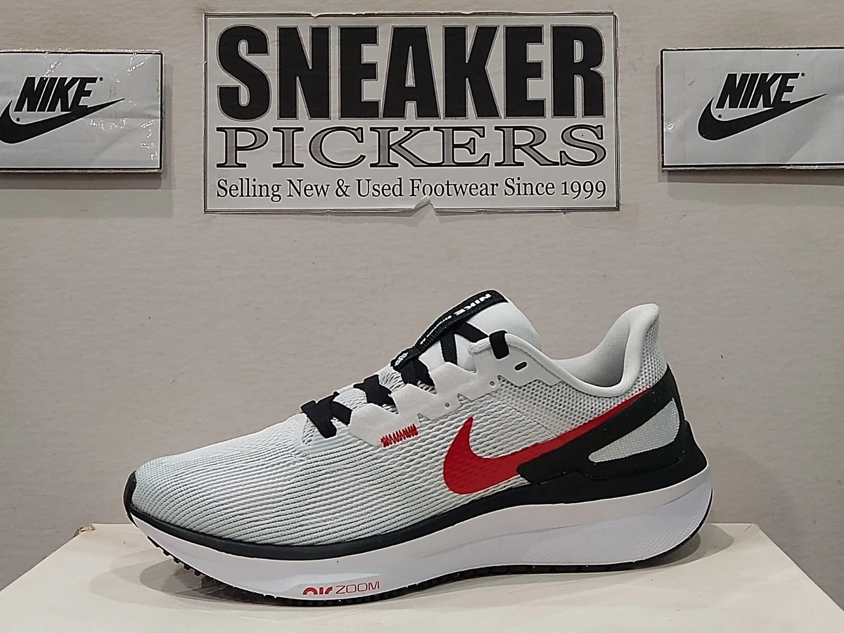 Nike Air Zoom Structure 25 White Fire Red for Sale  display picture 1