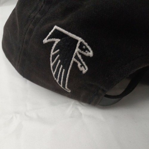 Vintage Atlanta Falcons American Needle Adjustable Black Strap Back Hat Cap - Picture 4 of 7