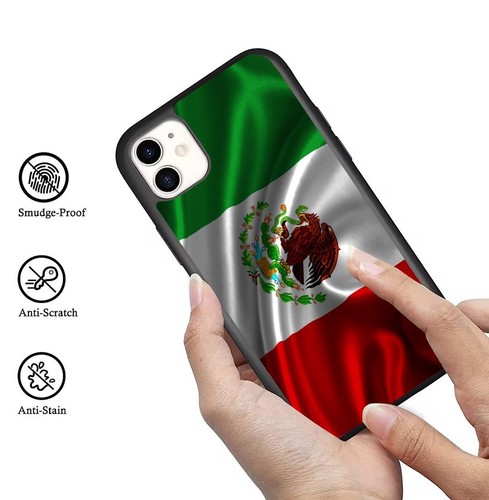 mexico flag For iPhone SE XS XR Max 5 6 7 8 Plus Anti scratch Cover - Picture 20 of 25