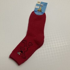 Primark Sesame Street Elmo Cozy Socks US 6-10 Red Soft New