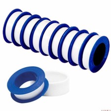 10m x 12mm PTFE White Plumbers Thread Seal Tape Water Plumbing Fitting