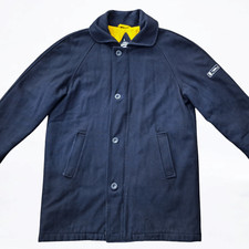 Marina Yachting Uomo Giaccone Panno Blu Marina Cappotti, Giacche E