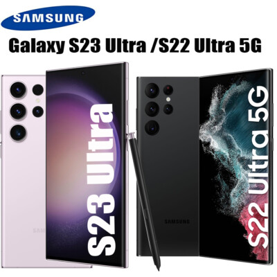 NEW Samsung Galaxy S23 Ultra/S22 Ultra/S24 Ultra/S23+ Factory Unlocked GSM+CDMA