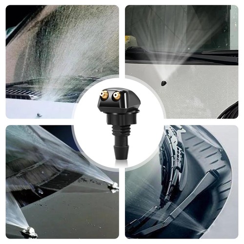 Universal Car Windshield Wiper Washer Squirter Nozzle Spray Jet Kit Fluid Hose T - Picture 6 of 9