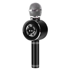 aduro u sing retro wireless karaoke mic and speaker