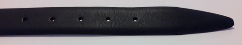 Claiborne Mens NWT Black Learher Dress Belt Brass Buckle Size 38 - Picture 4 of 4