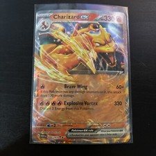 Charizard EX 6/165 Pokémon 151 Scarlet & Violet English Holographic Holo Art on eBay
