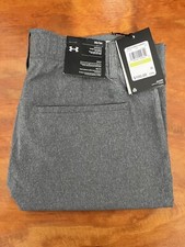 Under Armour Men's UA Golf Vented Pants 1377358-012 30x34 Gray